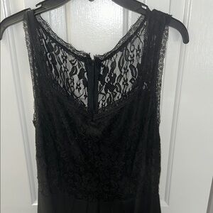 Elegant Black Lace Dress